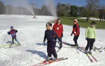 Close to Boston, kids can ski after school at the Weston Ski Track.