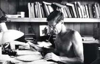 Aaron at the Center for Advanced Study in the Behavioral Sciences, Stanford, California, in 1958-59
