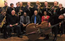Members of the Aardvark Jazz Orchestra