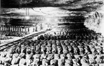 Besides works of art, the Merkers mine complex held most of the Third Reich’s gold reserves (roughly $5 billion in today’s dollars) and paper currency.