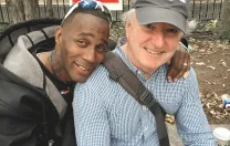 O’Connell with Mundo, whom he has known for 15 years