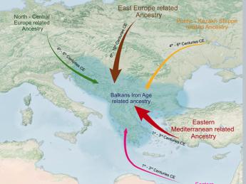 map depicting Roman Empire