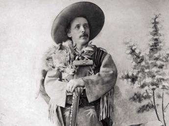German author Karl May dressed as his Old West hero, Old Shatterhand