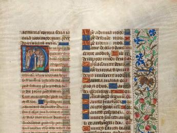 Illuminated manuscript page