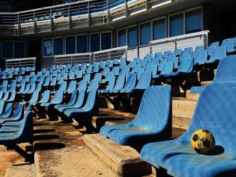 Olympic aftermath: the 2004 Athens softball venue, derelict a decade later 
