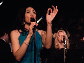 Candice Hoyes performs at the legendary Harlem jazz club Minton&rsquo;s. 