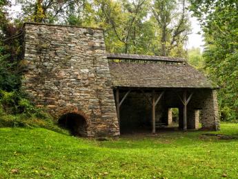 The Catoctin Furnace casting shed