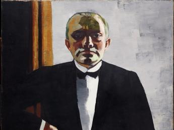 Max Beckmann, Self-Portrait in Tuxedo