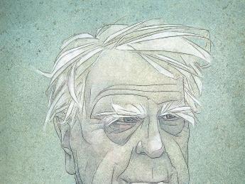 illustration of old man