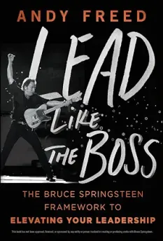 Book cover featuring a silhouette of a musician with a guitar and bold text, "Lead Like the Boss."