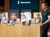 Charlie Greene pitches his startup, a tech-driven family memory book, to Shark Tank