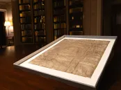 Magna Carta on display in Houghton Library