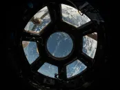 Space shuttle view outside the Earth