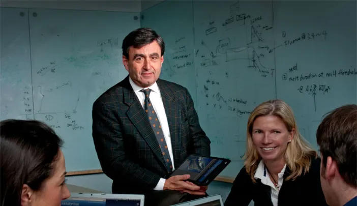 Eric Mazur says learning interests him far more than teaching, and he encourages a shift from "teaching" to "helping students learn."