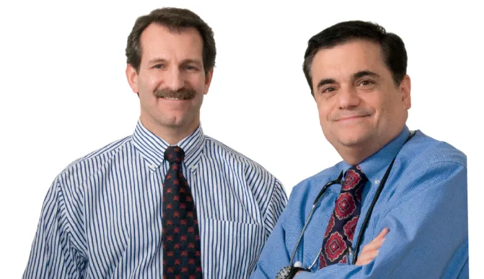 Joseph Giacino (left) and Ross Zafonte