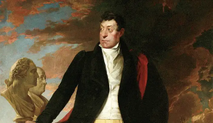 Lafayette became a friend of American artist and inventor Samuel F.B. Morse, who depicted him with Revolutionary icons Washington and Franklin in this 1826 portrait.
