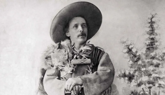 German author Karl May dressed as his Old West hero, Old Shatterhand