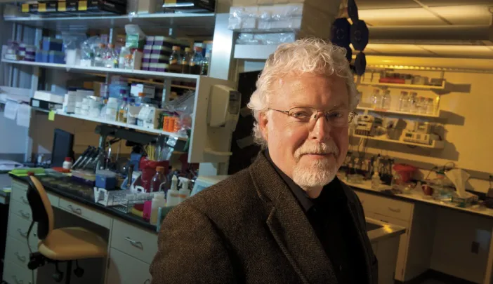 Michael Gilmore directs the Harvard-wide Program on Antibiotic Resistance. He has used genomic techniques to trace the evolution of antibiotic-resistant bacteria. 