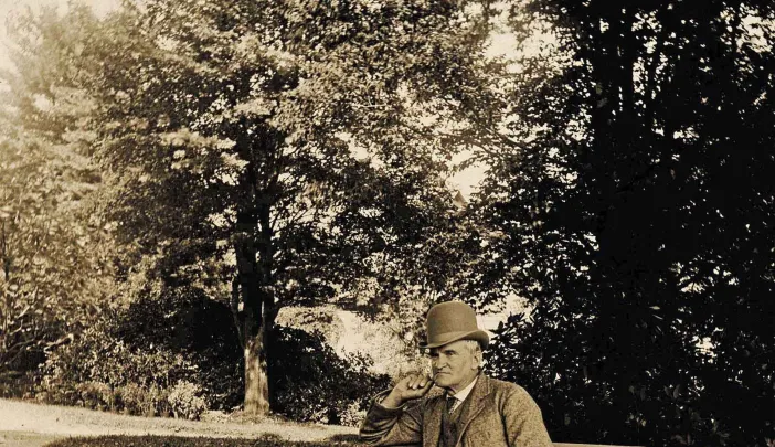 Parkman circa 1890. His vocation and avocation, history and horticulture, both sprang from his passion for nature and &ldquo;the American forest.&rdquo;