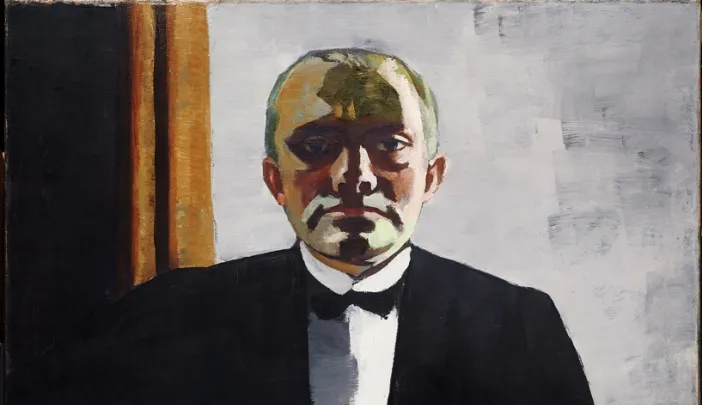 Max Beckmann, Self-Portrait in Tuxedo