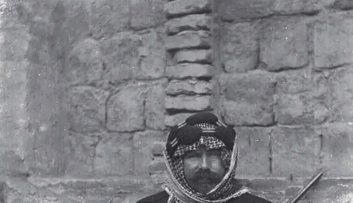 Photograph of Edgar J. Banks as he appeared in a 1920s book on his archaeological explorations