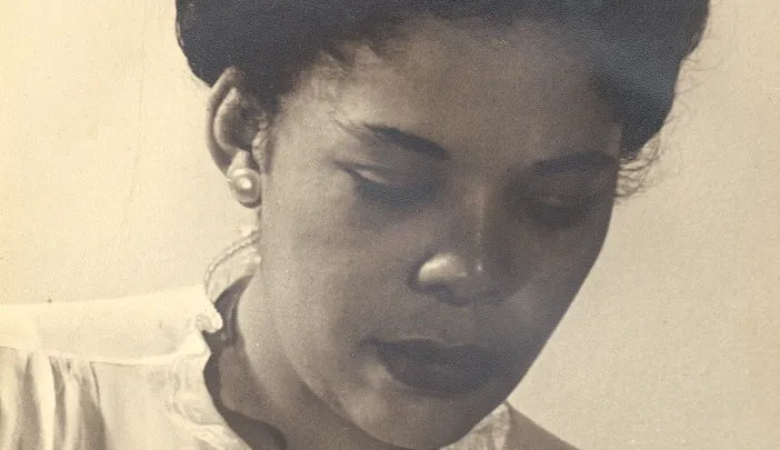 Novelist Ann Petry, in an undated photograph by Edna Guy