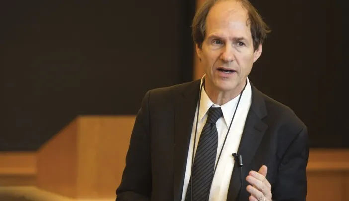 Professor Sunstein in his Harvard milieu, teaching administrative law