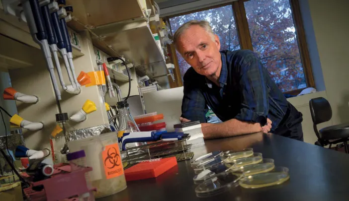 Photo of James Collins in his lab