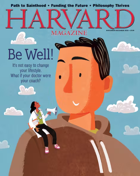 Harvard Magazine November-December 2026 Cover