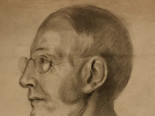 Image courtesy of the Museo Soumaya, Mexico City, and the Kahlil Gibran Foundation, Boston Kahlil Gibran's likeness of Harvard president Charles William Eliot, drawn in 1910