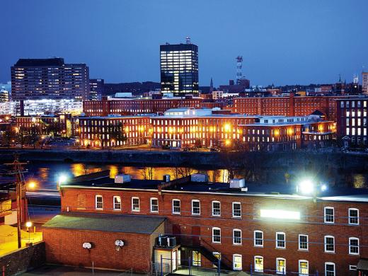 Manchester’s old mills still form the heart of the city.