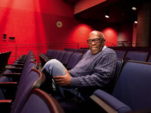 Documentarian Kent Garrett ’63 returned to Harvard last fall for a screening of his work.