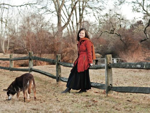 Pulitzer Prize winner Geraldine Brooks at home on Martha’s Vineyard, one setting in her new novel