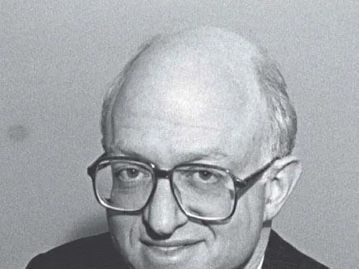 Photograph of Harvard economist Martin Feldstein