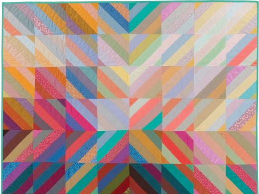 &ldquo;Interweave,&rdquo; a 1982 studio quilt by Michael James. From the Ardis and Robert James Collection.