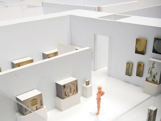 Using scale models of the galleries in the Harvard Art Museums’ new building, curators are already choosing the objects for permanent installation.