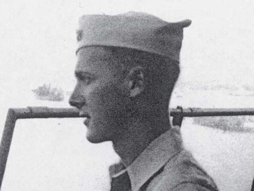 Robert M. Pennoyer, age 19, on duty in 1944
