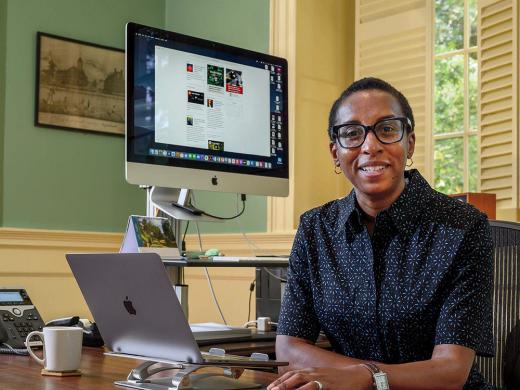 Photograph of Faculty of Arts and Sciences dean Claudine Gay