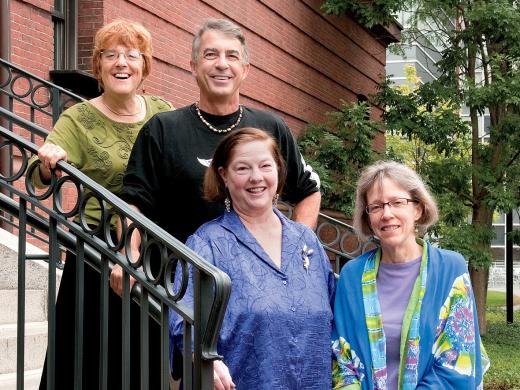 Top from left: Helen Snively, Tom Southwick, Carol Sternhell, and Deborah Johnson
