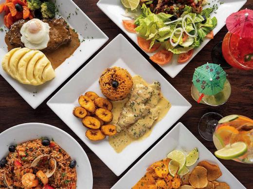 Plates of chicken, potatoes, seafood from Brockton restaurant 