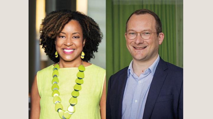 Marla Frederick and David C. Parkes, new divinity and engineering and applied sciences deans