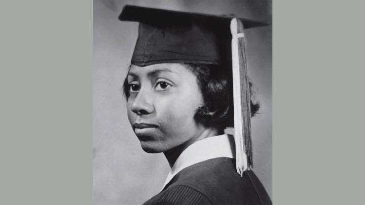 Ruth Simmons as a young graduate