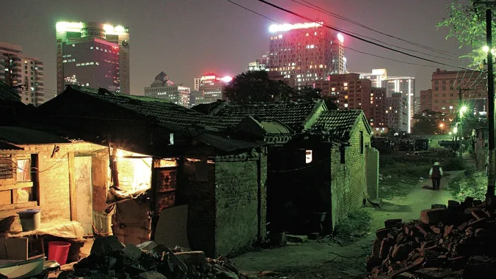 Old Beijing and new: traditional homes and encroaching high-rises