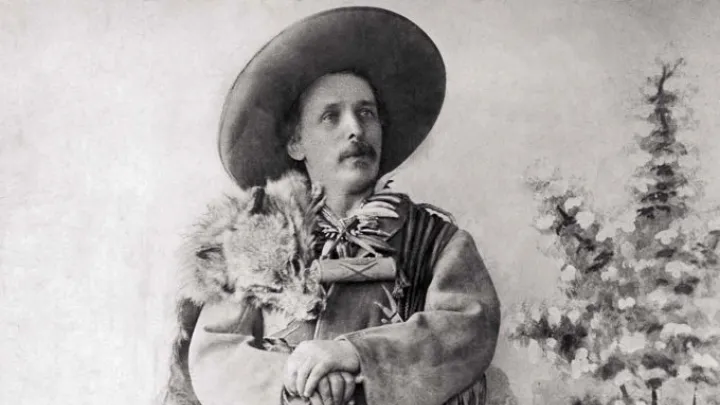 German author Karl May dressed as his Old West hero, Old Shatterhand