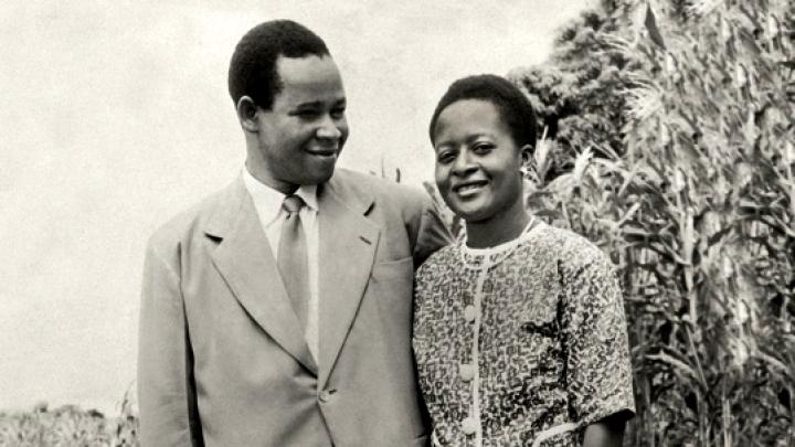 A wedding photograph of Masauko and Catherine  (Ajizinga) Chipembere. Years later,  Catherine Chipembere served as deputy minister of health and population in the Malawian government.