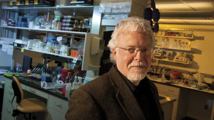 Michael Gilmore directs the Harvard-wide Program on Antibiotic Resistance. He has used genomic techniques to trace the evolution of antibiotic-resistant bacteria. 