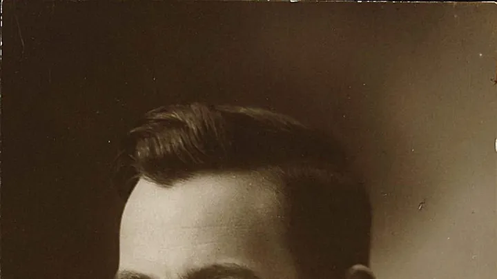 Photograph of Milman Parry in Paris, circa 1925-1928
