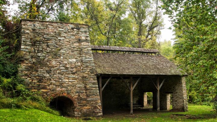 The Catoctin Furnace casting shed