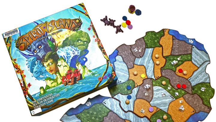 A 2017 edition of “Spirit Island” game