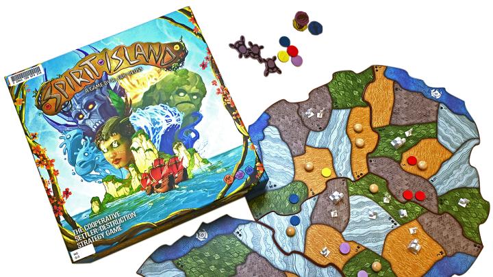  A 2017 edition of “Spirit Island” game